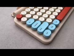 teclado de plástico de oficina, teclado conectado Bluetooth, teclado específico para iPad