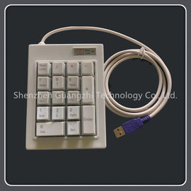 White Pin Code Keypad With Display Screen 4 Core Aircraft Head Interface