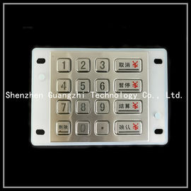 LED light SUS304 IP67 waterproof numeric keypad for car washing machine